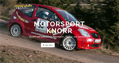 Desktop Screenshot of motorsport-knorr.de
